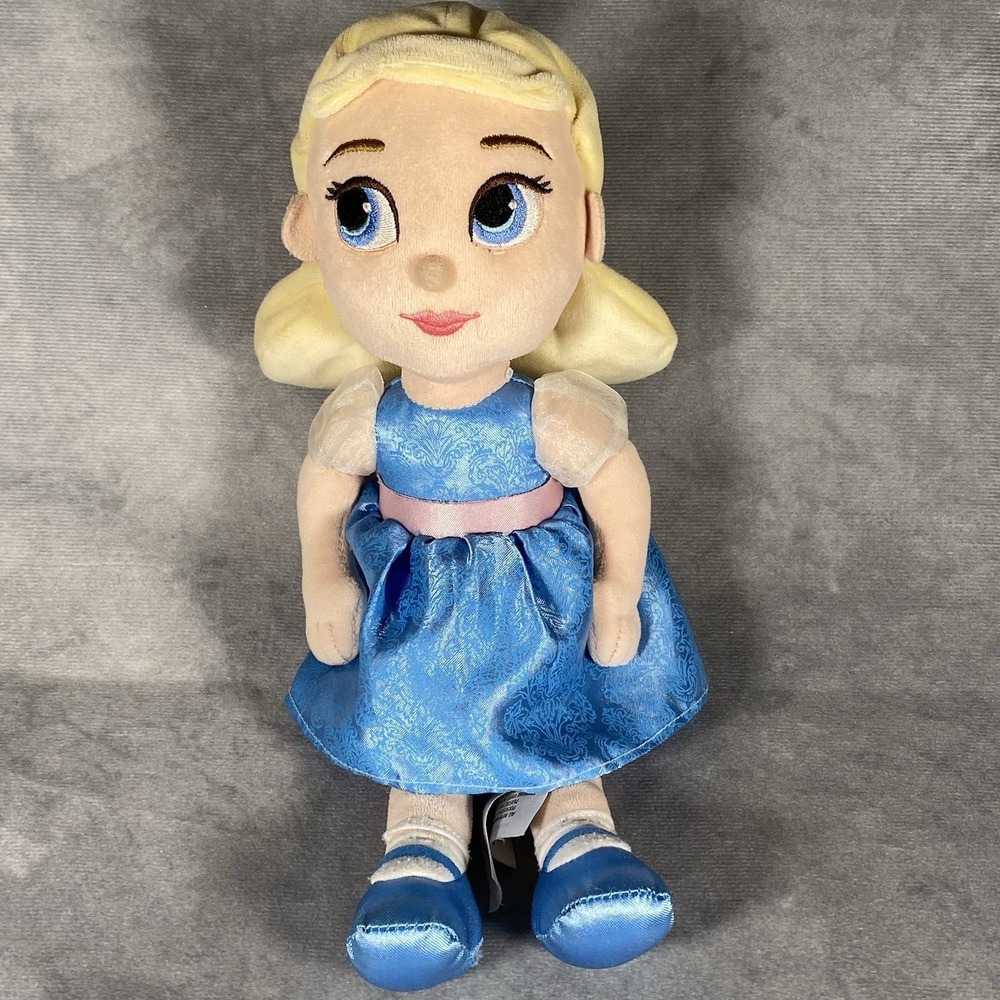 Disney Official Store Cinderella Animators Plush Doll Princess Soft Toy